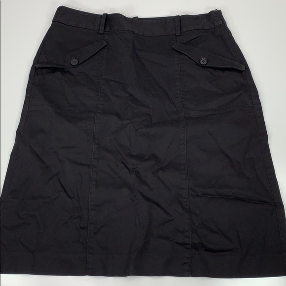 Zara Skirts Zara Woman Black Skirt Pockets Steampunk Zipper Poshmark